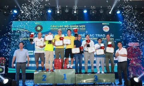 Bế mạc giải Quần vợt ngành Vật liệu Xây dựng và Trang Trí nội thất Việt Nam mừng Xuân 2024