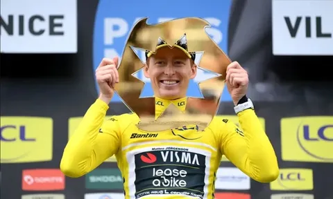 Matteo Jorgenson đăng quang Paris - Nice 2024