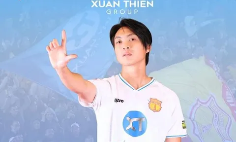 Tuấn Anh chính thức gia nhập câu lạc bộ Nam Định