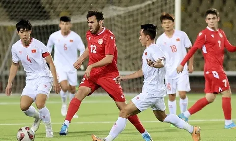 U23 Việt Nam lần thứ hai khiến Tajikistan bất lực