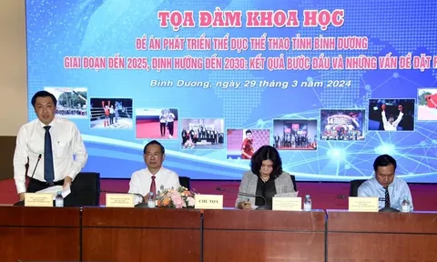Tọa đàm khoa học về phát triển Thể dục thể thao tỉnh Bình Dương
