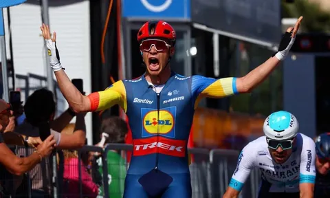 Jonathan Milan đánh chiếm Áo tím Giro d’Italia