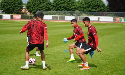 Trận đấu tranh vé dự Olympic lạ lùng của U23 Indonesia