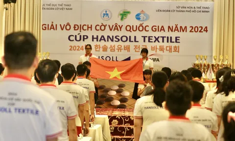 Khởi tranh giải vô địch cờ Vây quốc gia và cờ Vây trẻ quốc gia năm 2024 - Cúp Hansoll Textile