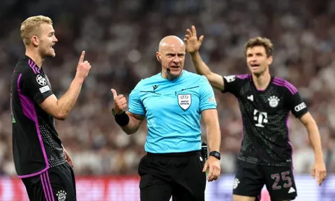 Trọng tài xin lỗi vì không công nhận bàn gỡ hòa của Bayern