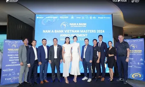 Dàn sao tuyển golf Việt Nam so tài tại Nam A Bank Vietnam Maters 2024