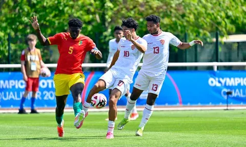 Đội tuyển U23 Indonesia vỡ mộng dự Olympic