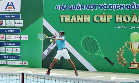Khai mạc giải Quần vợt vô địch Đồng đội Quốc gia 2024 tranh Cúp Hoài Ân lần thứ II