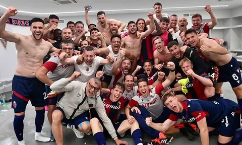 Bologna trở lại Champions League sau 59 năm