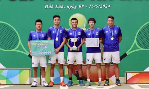 Giải Quần vợt đồng đội vô địch quốc gia: Hải Đăng Tây Ninh đăng quang