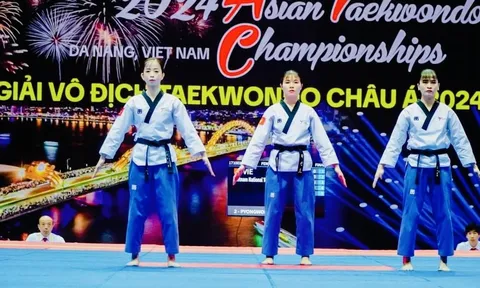 Taekwondo Việt Nam giành huy chương vàng tại giải vô địch châu Á 2024