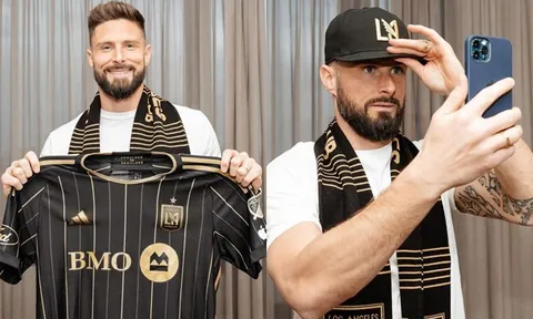 Giroud cập bến Los Angeles FC