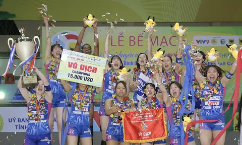 Giải Bóng chuyền nữ quốc tế VTV9 - Bình Điền 2024: PFU Blue Cats lên ngôi vô địch