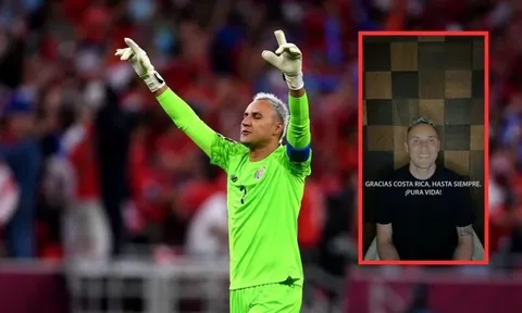Keylor Navas chia tay tuyển Costa Rica trước COPA America 2024