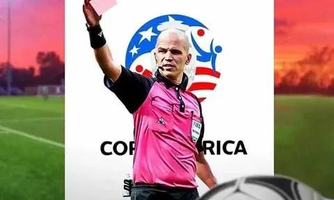Thẻ hồng chính thức được áp dụng tại COPA America 2024