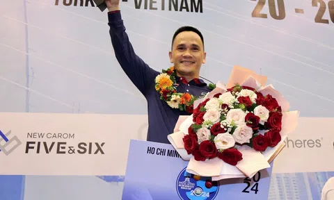 Trần Đức Minh xuất sắc lên ngôi vô địch giải Billiards World Cup TP.HCM 2024