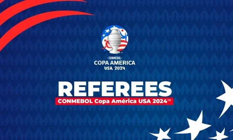 Danh sách trọng tài được triệu tập tại COPA America 2024