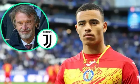 Mason Greenwood sẽ đến Juventus