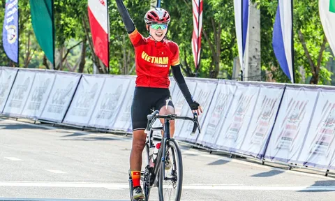 Thạch Thị Ngọc Thảo về hạng 7 ở giải Xe đạp vô địch châu Á 2024