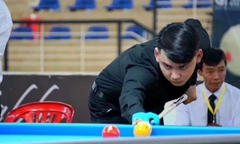 Lê Hoàng Kim gặp may mắn ở giải Billiards World Cup Ankara 2024