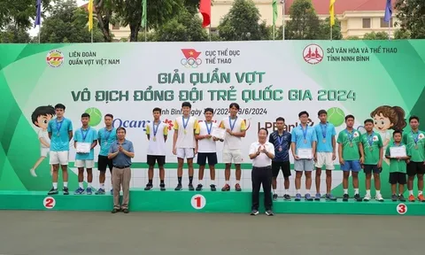 TP.HCM giành 4 chức vô địch giải Quần vợt đồng đội trẻ quốc gia