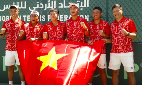 Giải Quần vợt Davis Cup 2024: Đội tuyển Việt Nam có chiến thắng đầu tiên