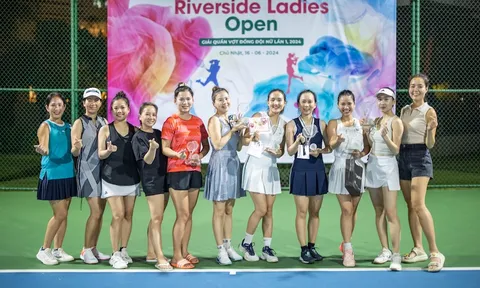 Bế mạc giải Quần vợt RiverSide Ladies Open lần thứ nhất năm 2024