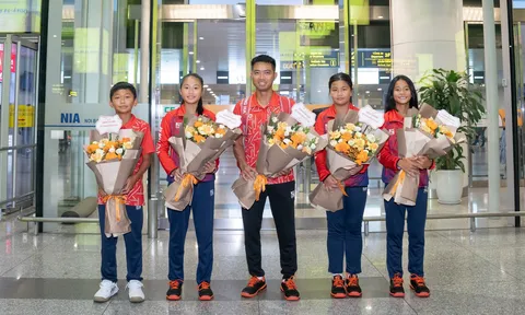 Quần vợt U12 Việt Nam giành suất dự Vòng chung kết giải Đồng đội trẻ Châu Á 2024