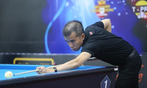 Trần Quyết Chiến vào vòng knock-out giải Billiards & Snooker vô địch quốc gia 2024