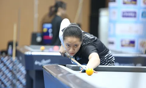 Cơ thủ Dương Yến Vi vô địch Tour 2 Pool 9 bi nữ giải Billiards HBSF