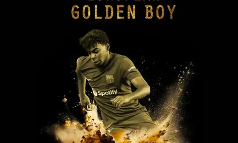 Lamine Yamal sẽ trở thành cầu thủ trẻ nhất lịch sử đoạt Golden Boy