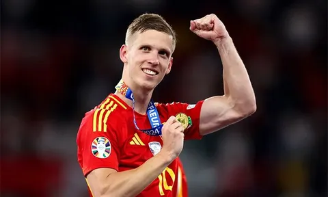 Barca gửi đề nghị đến Dani Olmo
