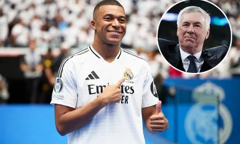 Mbappe chơi tiền đạo tự do dưới thời huấn luyện viên Ancelotti