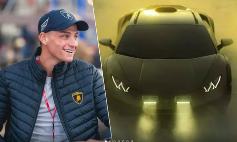 Mathieu van der Poel tự lái siêu xe đến Paris dự Olympic 2024