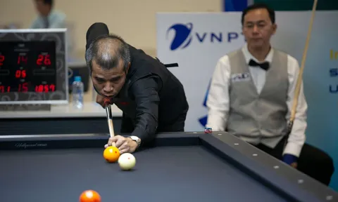 Giải Billiards Carom 3 băng quốc tế Bình Dương - Cúp Becamex IJC 2024: Trần Quyết Chiến lại thể hiện bản lĩnh