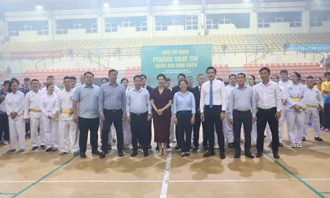 Gần 600 võ sĩ tranh tài tại giải vô địch Pencak Silat trẻ quốc gia 2024