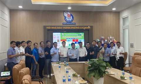 13 đội bóng tranh tài Giải Bóng đá Hội Nhà báo thành phố Hồ Chí Minh