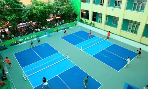 Giải Pickleball Quận 8 mở rộng 2024 với sự góp mặt của hơn 50 vận động viên