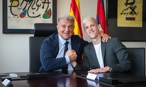 Lương của Olmo tại Barca chỉ 11 triệu euro/năm