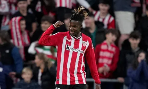 Nico Williams ở lại Bilbao