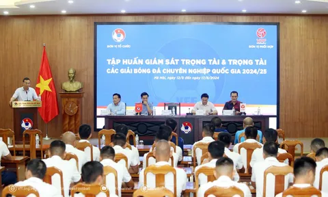 Giám sát, trọng tài khởi động cho mùa bóng mới