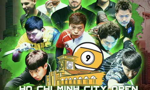 Giải Billiards Pool 9 bi quốc tế TP.HCM mở rộng 2024 có số tiền thưởng kỷ lục