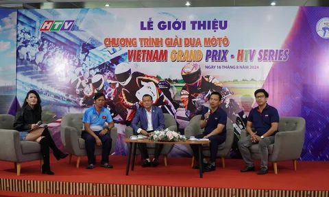 Đài Truyền hình TP.HCM ra mắt giải đua Mô tô Việt Nam Grand Prix - HTV Series 2024