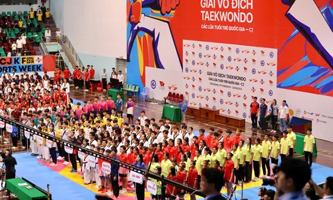 Khai mạc giải vô địch Taekwondo các lứa tuổi trẻ Quốc gia - CJ 2024