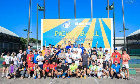 Sôi động giải Pickleball And Travel - Cúp Hồ Mây 2024