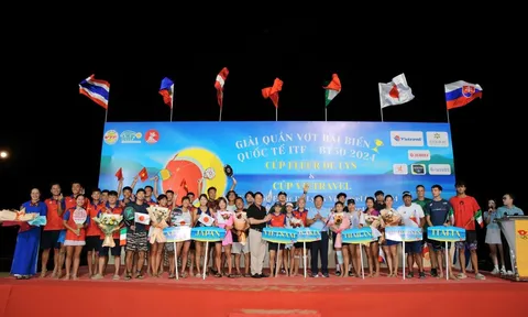 Giải Quần vợt bãi biển quốc tế lần đầu tiên tổ chức tại Việt Nam