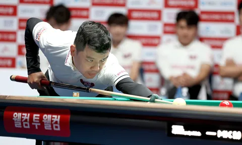 Nguyễn Đức Anh Chiến có chiến thắng đầu tiên ở mùa giải Billiards PBA Tour 2024