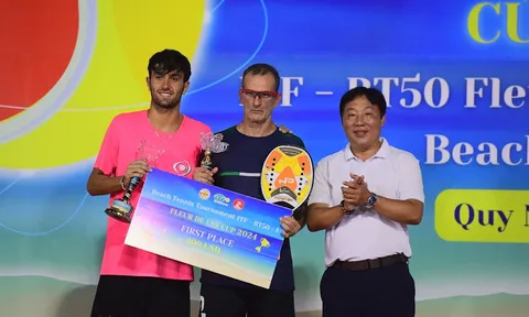Bế mạc giải Quần vợt bãi biển quốc tế ITF - BT50 Cúp Fleur De Lys 2024