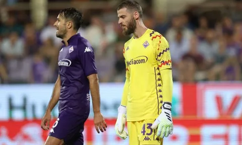 De Gea gặp "ác mộng" ở trận ra mắt Fiorentina