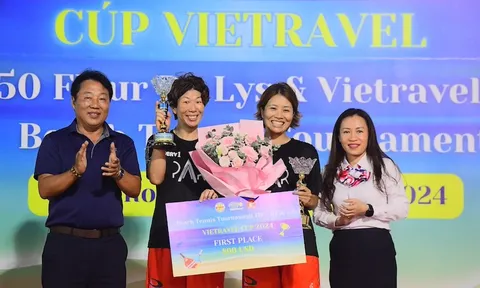 Bế mạc giải Quần vợt bãi biển quốc tế ITF - BT50 Cúp Vietravel 2024